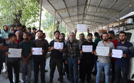 أصحاب الدراجات النارية في ديرك يحتجون رفضاً لقرار الحظر ويطالبون بتعديله