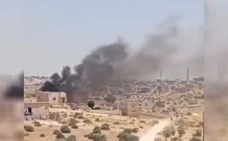 مقتل شاب طعناً في كفرومة وإحراق منزل المتهم وسط توتر أمني بريف إدلب