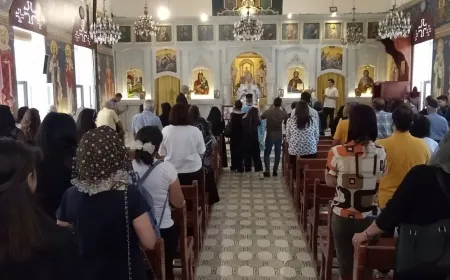 قداس في السويداء إحياءً للذكرى الأولى لأحداث تموز