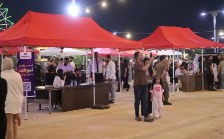 انطلاق مهرجان "الهدف" للتسوق والترفيه في مدينة قامشلو