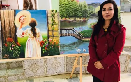 وفاة الفنانة التشكيلية هيفا كيكان