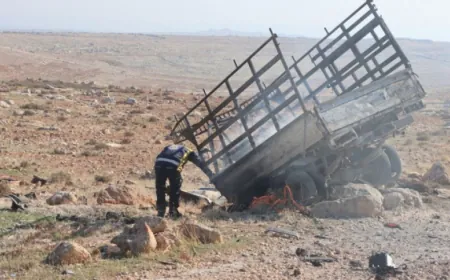 مقتل شخص وإصابة اثنين بانفجار لغم أرضي في ريف حلب الشمالي