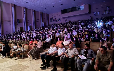المعهد العالي للفنون في روج آفا يختتم عامه الدراسي بحفل فني في رميلان