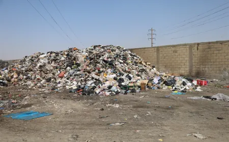 التلوث الناتج عن مكب النفايات في الحسكة يهدد صحة الأهالي