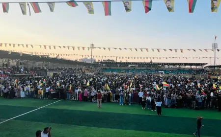 انطلاق احتفالات الذكرى الرابعة عشرة لثورة 19 تموز في روج آفا