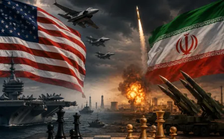 أمريكا تضرب إيران لليوم التاسع وطهران تعطل ناقلتين بمضيق هرمز