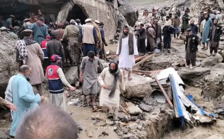 20 قتيلاً وأكثر من 100 مفقود جراء فيضانات في أفغانستان