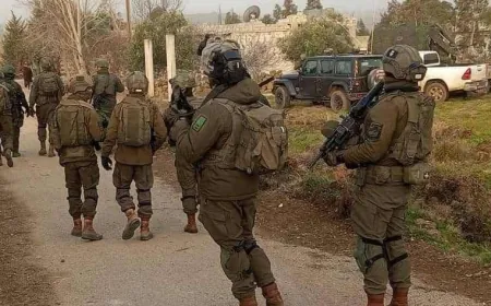 توغل إسرائيلي جديد في ريف القنيطرة الجنوبي