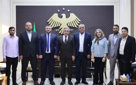 محافظ الحسكة يجتمع بمديري المناطق والنواحي الجدد