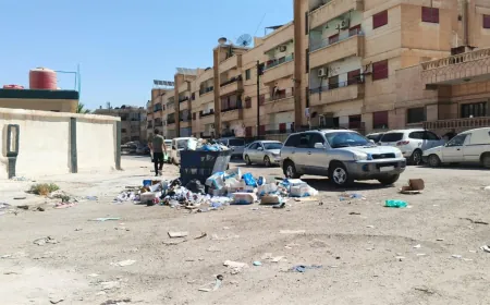 أزمة النفايات تتفاقم في الحسكة وسط مطالب بتعزيز إمكانات قطاع النظافة