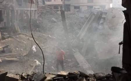 مقتل 5 أشخاص بغارات إسرائيلية في غزة