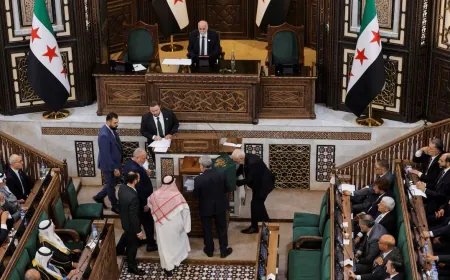 البرلمان في سوريا يصوت اليوم على نظامه الداخلي
