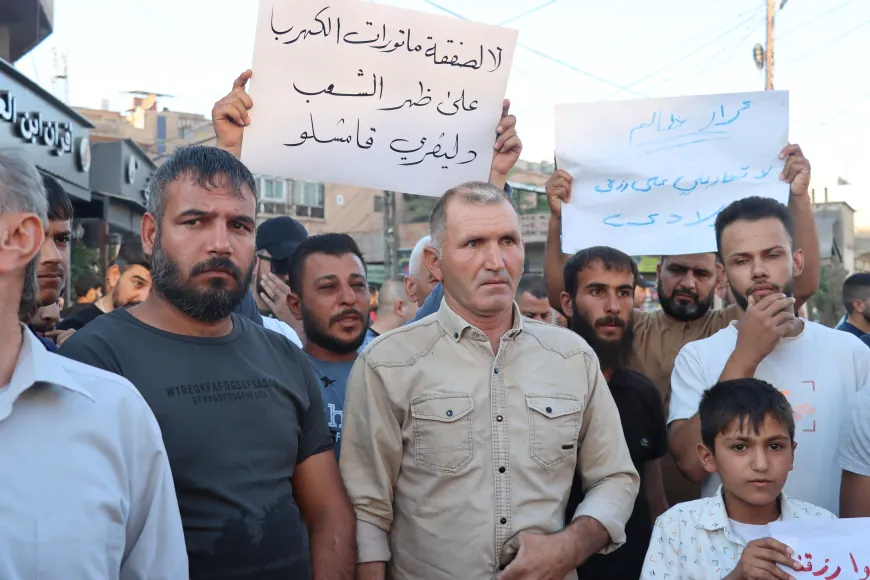 وقفات احتجاجية لأصحاب الدراجات النارية في قامشلو وجل آغا