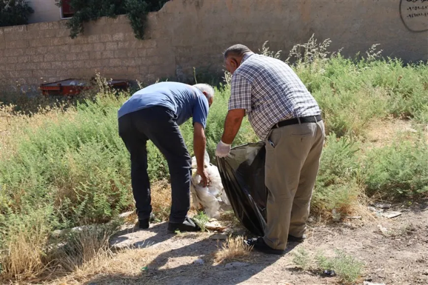 أعمال النظافة العامة تتواصل في الحسكة وتل تمر