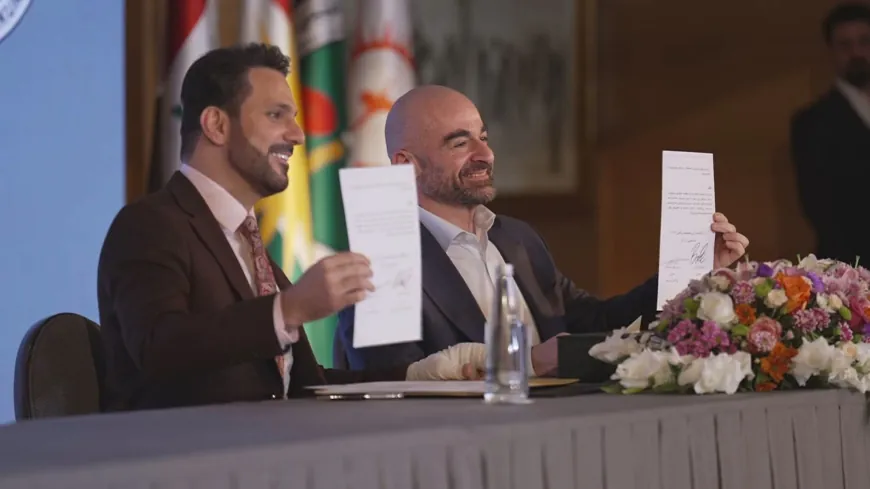 الاتحاد الوطني والجيل الجديد يوقعان اتفاق "التوازن والازدهار" في إقليم كردستان