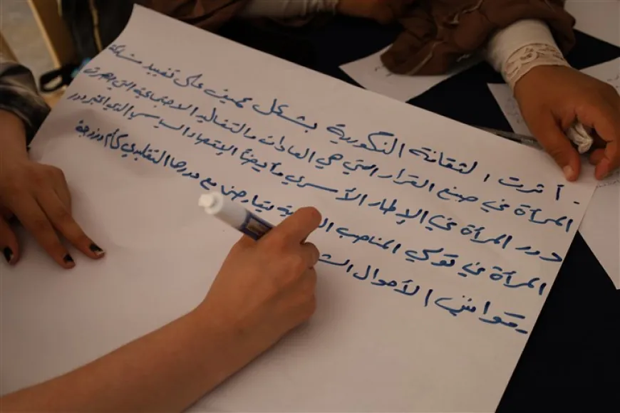 ورشة عمل في تل تمر تناقش تمكين المرأة وتعزيز دورها في المجتمع 