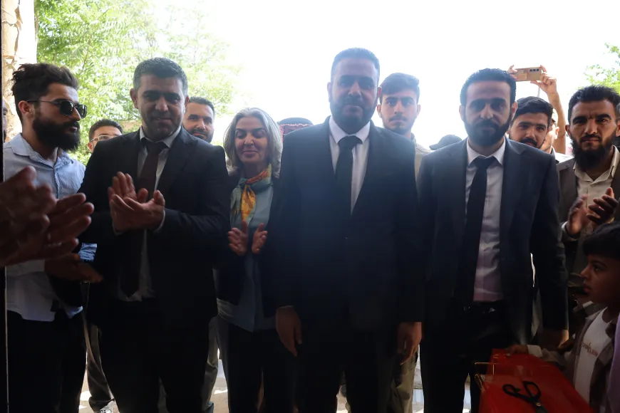 بعد عامودا.. افتتاح مركزي البريد في جل آغا ورميلان