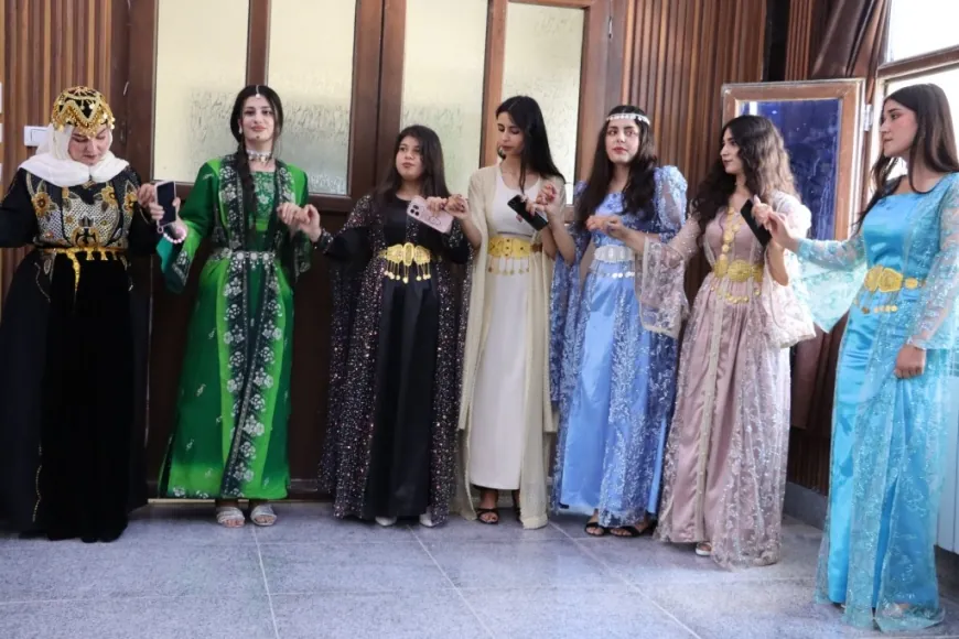 جامعة كوباني تنظم فعالية فنية وثقافية لإحياء التراث الفلكلوري الكردي