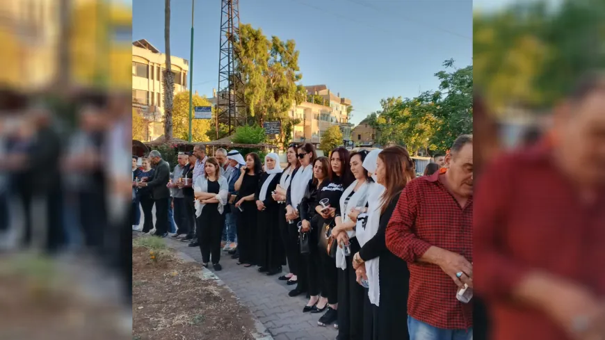إضاءة الشموع على أرواح ضحايا مجازر تموز في السويداء