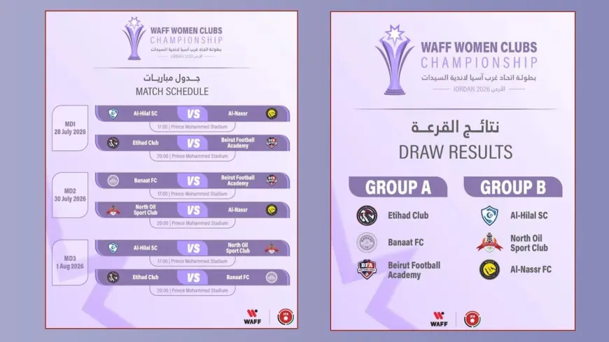 فريق الهلال للسيدات يستعد للمشاركة في بطولة غرب آسيا