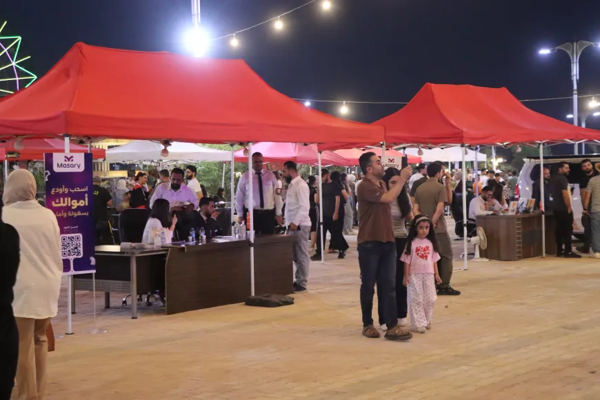 انطلاق مهرجان "الهدف" للتسوق والترفيه في مدينة قامشلو