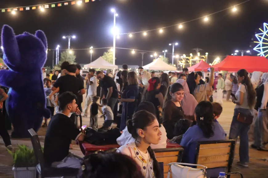 انطلاق مهرجان "الهدف" للتسوق والترفيه في مدينة قامشلو