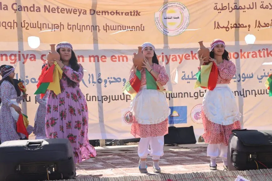 مسيرة الفن النسائي في ثورة روج آفا