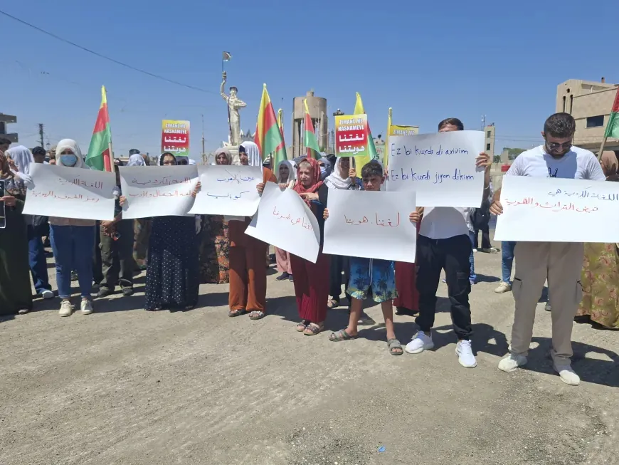أهالي عامودا: أسماء مدننا كردية وستبقى كردية ولن نقبل بتغييرها