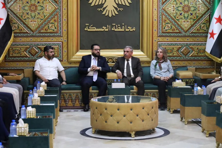 محافظ الحسكة يبحث مع وزير الزراعة سير عملية اندماج المؤسسات الزراعية