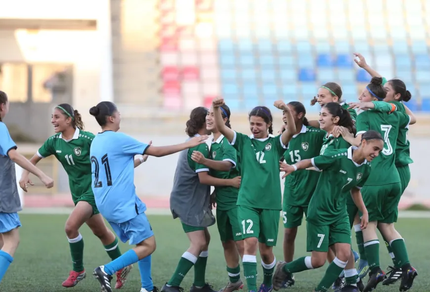 منتخب سوريا للناشئات يتوج بطلاً لبطولة اتحاد غرب آسيا السادسة
