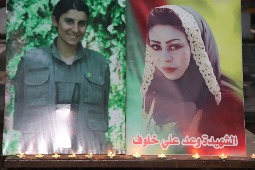 استذكار 18 شهيداً وشهيدة في مزار الشهيد دليل ساروخان بقامشلو