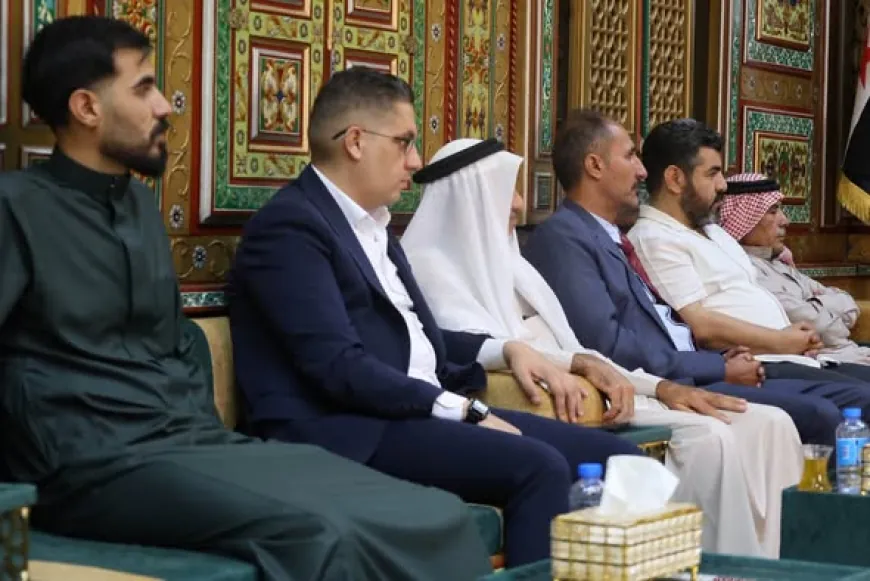 محافظ الحسكة يبحث مع شيوخ ووجهاء العشائر واقع الزراعة والخدمات