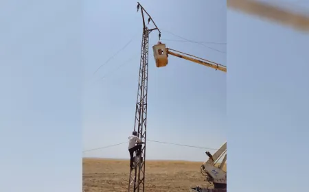 كهرباء الدرباسية تعيد التيار إلى 150 قرية بعد إصلاح خط تعرّض للسرقة