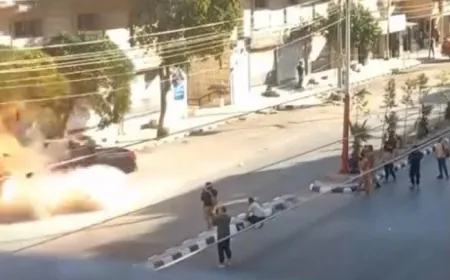 إصابة عنصر في الأمن الداخلي بانفجار عبوة ناسفة استهدفت سيارته في ريف درعا