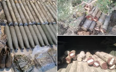 الجيش اللبناني: ضبط صواريخ غراد مهربة من سوريا 