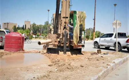 لجنة مشتركة تبدأ حملة لضبط الحفر العشوائي للآبار في قامشلو
