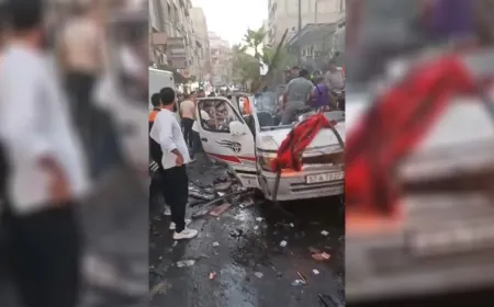 جرحى بانفجار مجهول في مدينة جرمانا بريف دمشق