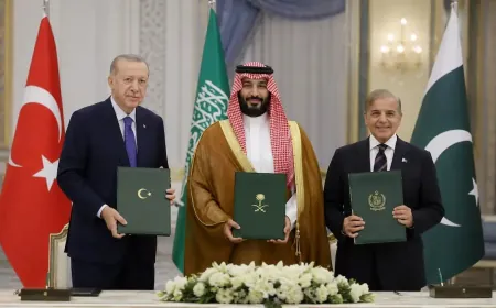 مسؤول: اتفاق الدفاع بين تركيا والسعودية وباكستان لا يستهدف أي طرف