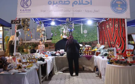 بأنامل مبدعة تثبت المرأة حضورها في مهرجان صيف قامشلو الأول