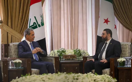 وزير العدل يبحث في دمشق مع رئيس القضاء العراقي التعاون القضائي