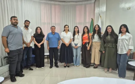 دائرة العلاقات الخارجية تكرّم خريجي كلية العلوم السياسية في جامعة روجآفا