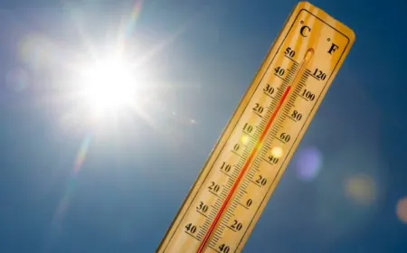 ارتفاع طفيف على درجات الحرارة وزخات مطر محتملة في بعض المناطق