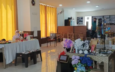 انطلاق البازار الخيري الثاني لجمعية سنديانات الجبل في السويداء