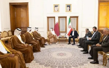 عراقجي يجري محادثات مع نظيره القطري في طهران
