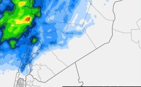 الأرصاد السورية تحذر من أمطار غزيرة وسيول وصواعق