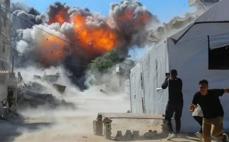 قصف إسرائيلي يطال أحياء في غزة ويوقع قتلى وجرحى 