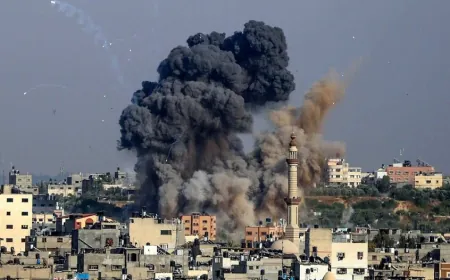 مقتل 6 أشخاص بقصف إسرائيلي على غزة