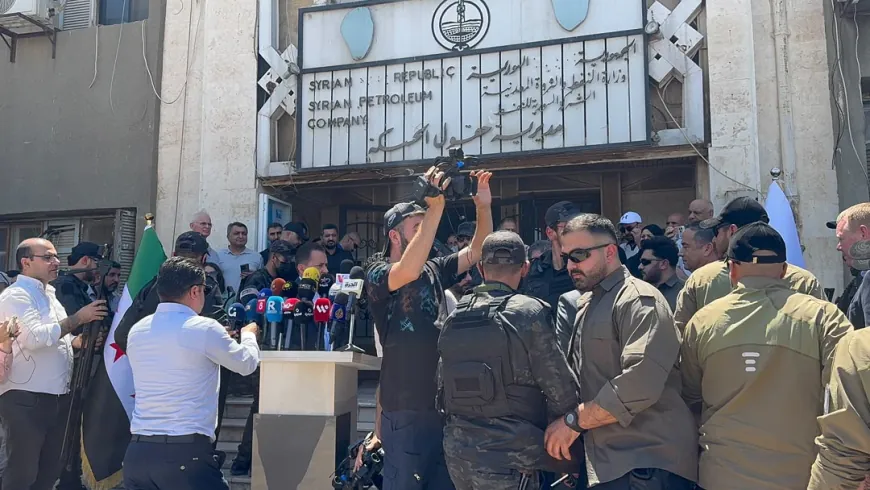 وفد من الشركة السورية للبترول و"HKN Energy" يصل إلى قامشلو