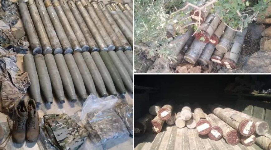الجيش اللبناني: ضبط صواريخ غراد مهربة من سوريا 