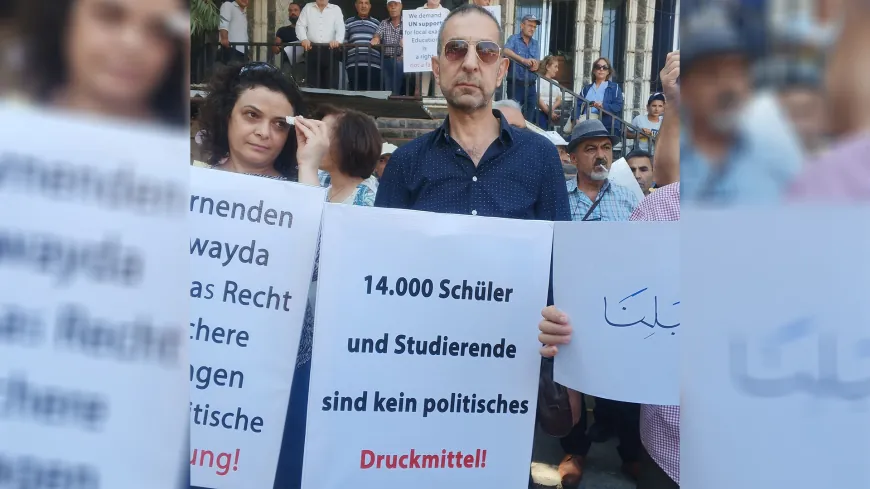 معلمو السويداء وأهالي الطلاب يطالبون بدورة امتحانية استثنائية لطلاب الثانوية